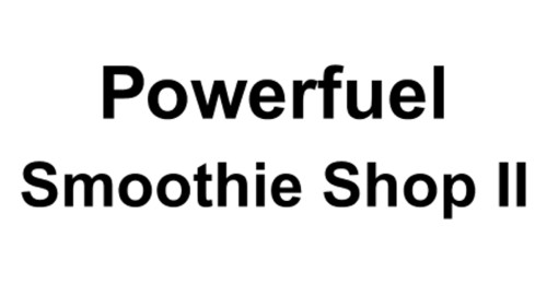 Powerfuel Smoothie Shop Ii