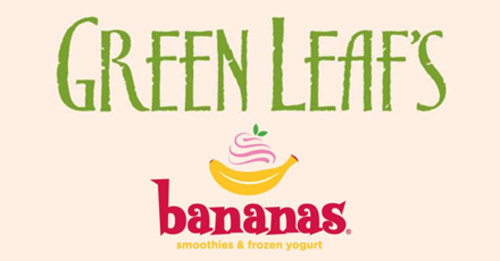 Green Leaf's And Bananas