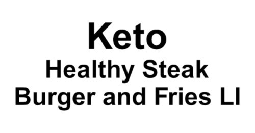 Keto Healthy Steak Burger And Fries Li