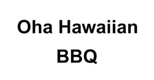 Oha Hawaiian Bbq