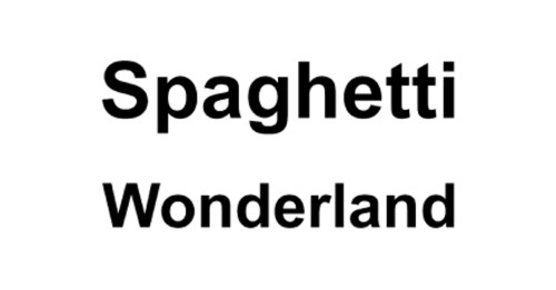 Spaghetti Wonderland