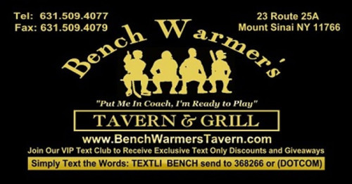 Benchwarmers Tavern Grill