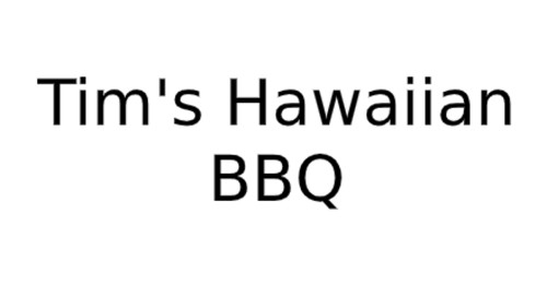 Tim's Hawaiian Bbq