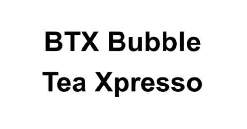 Btx Bubble Tea Xpresso