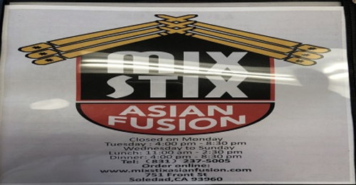 Mix Stix Asian Fusion