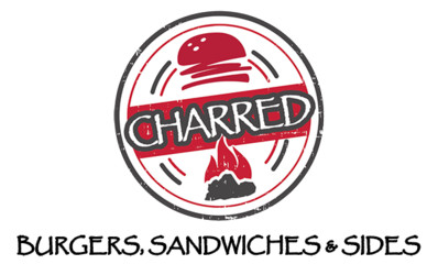 Charred Gourmet Burger Sandwich