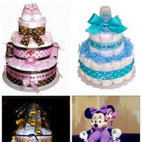 Berry Special Diaper Cakes