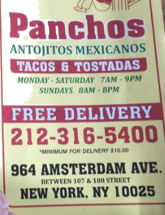 Pancho's Antojitos Mexicano