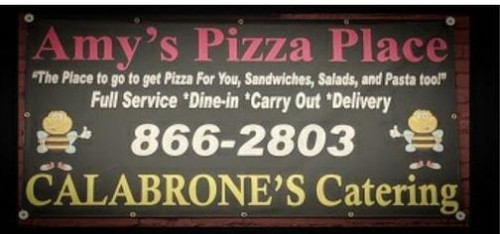 Amys Pizza Place Calabrone's Catering