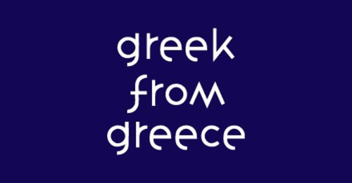 Greek From Greece