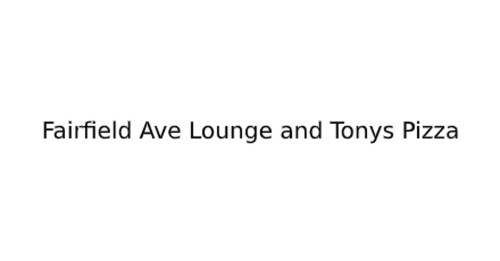 Fairfield Ave Lounge And Tonys Pizza