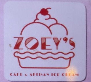 Zoey's Cafe Artisan Ice Cream