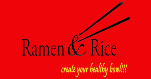 Ramen and Rice
