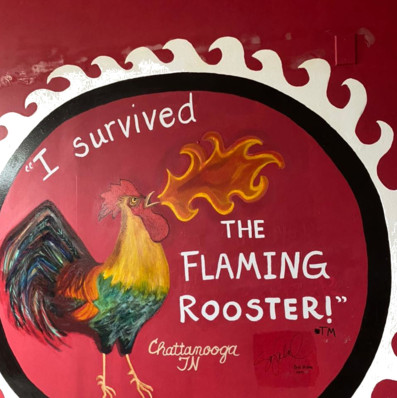 The Flaming Rooster