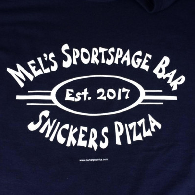 Mel's Sportspage Snickers Pizza Shop