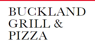 Buckland Grill Pizza