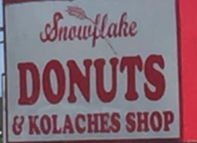 Snowflake Donuts Kolaches