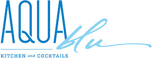 Aqua Blue Kitchen Cocktails