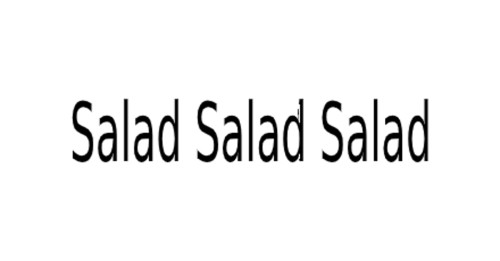 Salad Salad Salad
