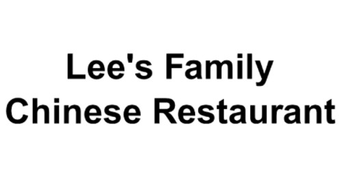 Lee's Family Chinese