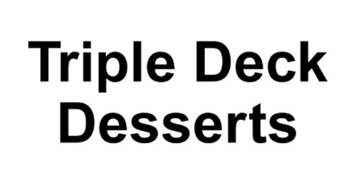 Triple Deck Desserts