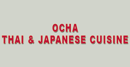 Ocha Thai Japanese Cuisine