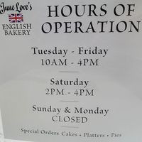 June Loves English Bakery