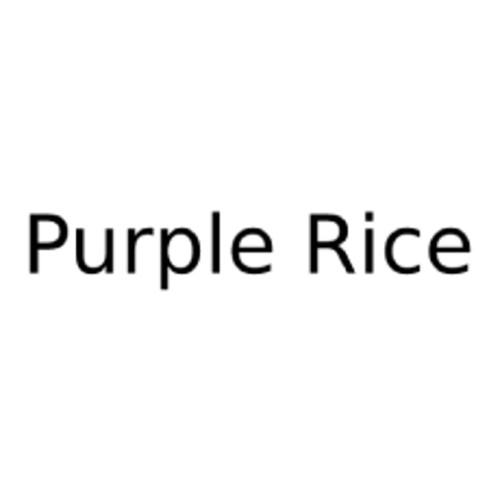 Purple Rice