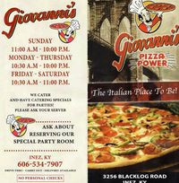 Giovanni's Of Inez