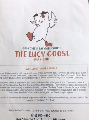 The Lucy Goose Grill