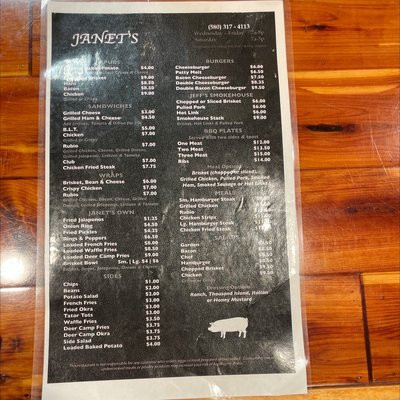 Janet’s B.b.q Cafe